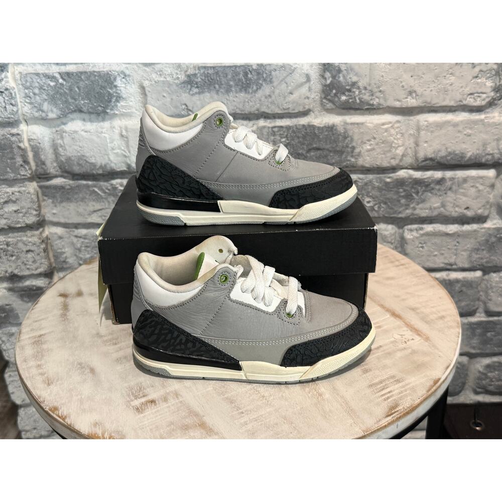 Jordan 3 Retro Chlorophyll PS Size 11c